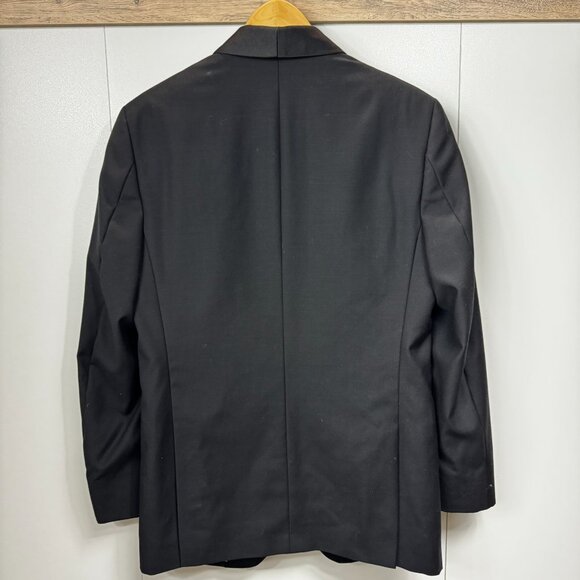 Calvin Klein Super 100s Skinny Satin Lapel Tuxedo Jacket 100% Wool – 38R - Picture 9 of 9